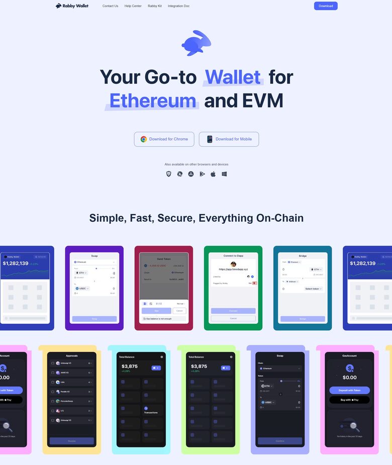 Official Site® | Rabby Wallet® | Getting started